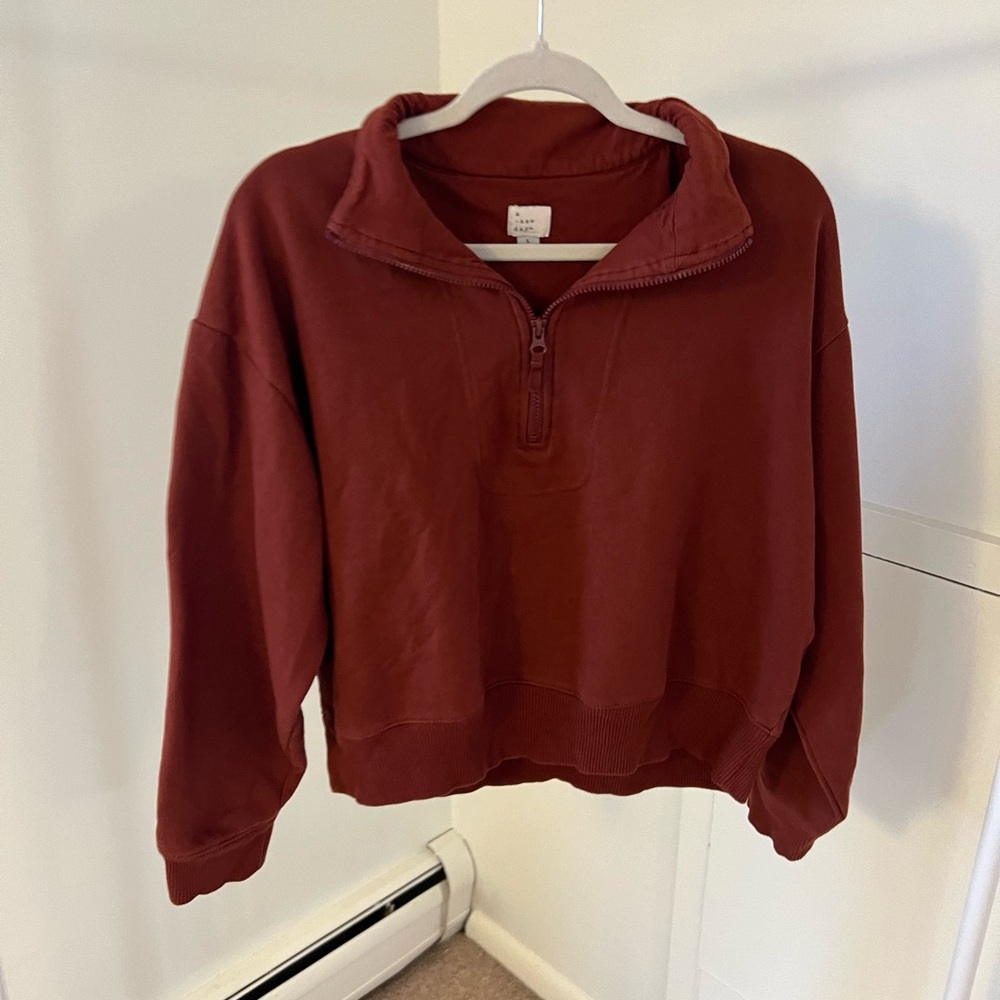 a new day Brown Cowl Neck Pullover Sweater